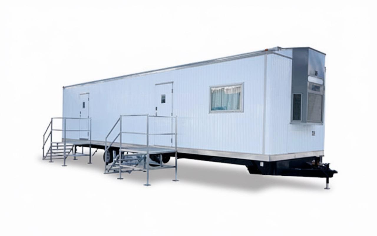 our team will handle the delivery and installation of your office trailers for a seamless experience